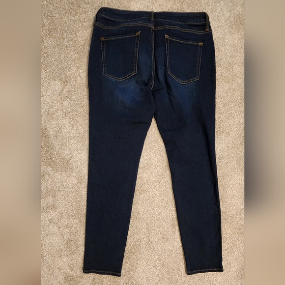 ANA NWT dark wash skinny stretch jean size 14 - Picture 6 of 8